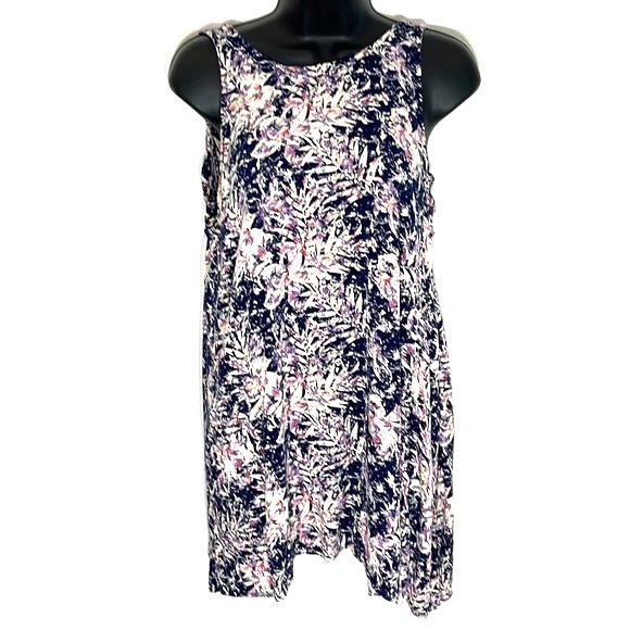 Roxy Swing Capella Dress Americano Blue Print Size Small - Picture 4 of 13